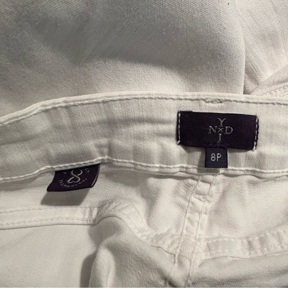 NYDJ Not Your Daughter Jeans Sz 8P Straight Leg 5 Pocket High Waist Jeans - Picture 9 of 12